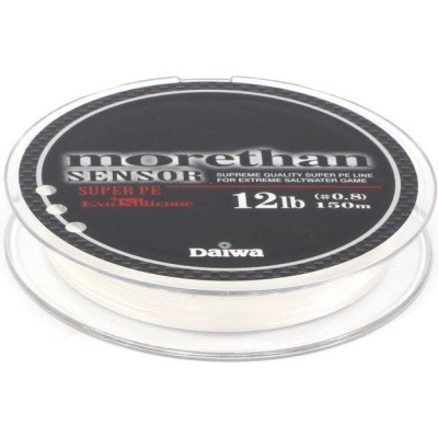 Плетеная леска DAIWA Morethan Sensor+SI # 0.8 (12 Lb) - 150м